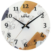 Nástenné hodiny MPM Fiores 4377, 30cm